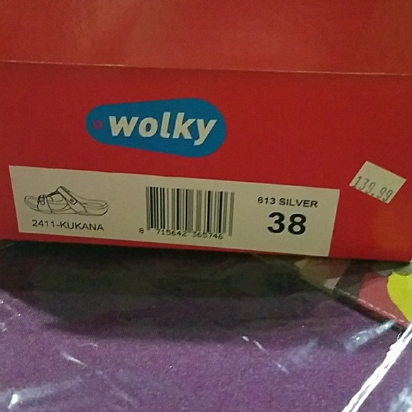 Wolky | Shoes | Willy Kukana Silver Sandals | Poshmark